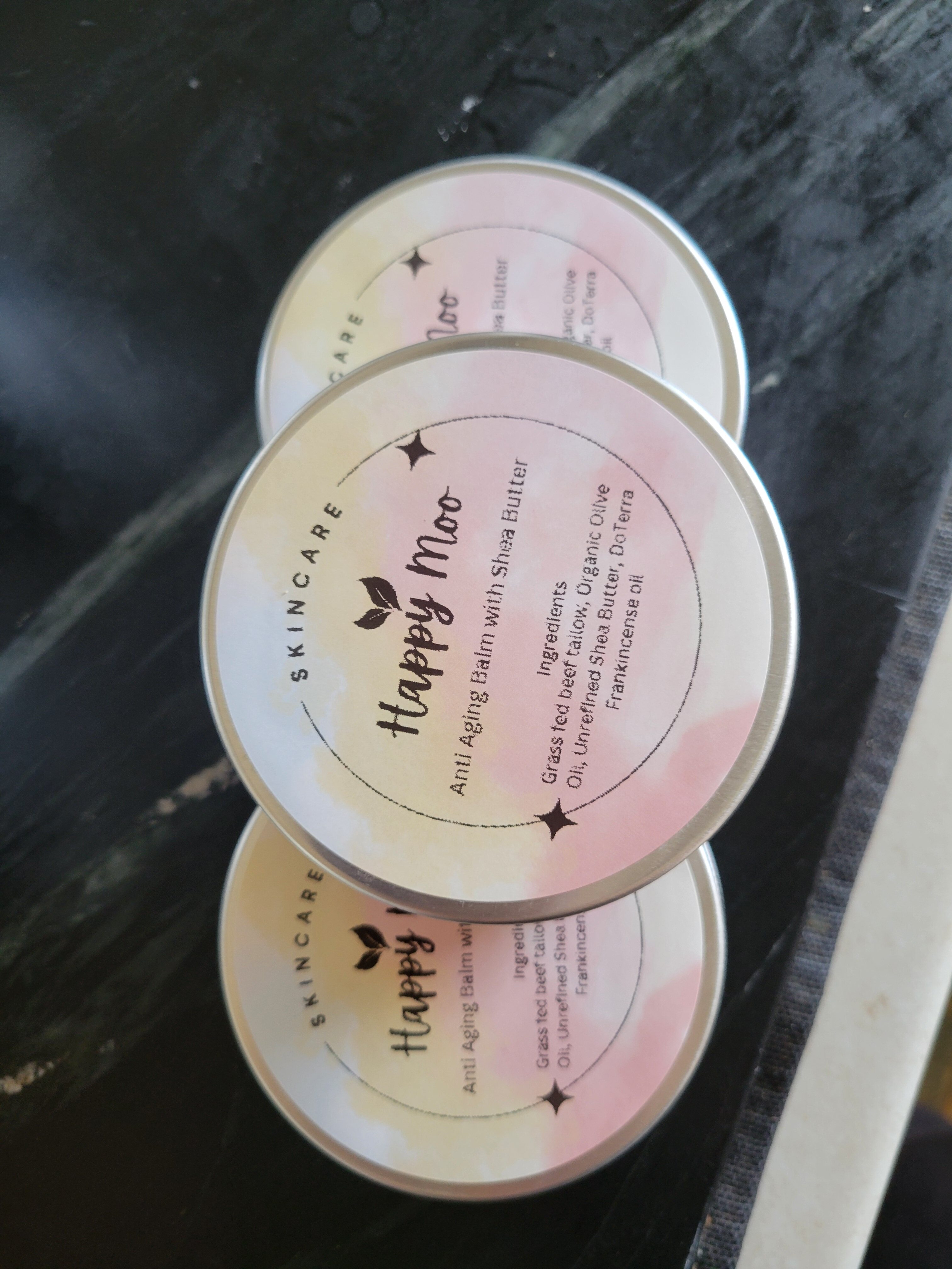 Anti Aging Organic Skin Balm with doTERRA Frankincense oil & Shea Butter