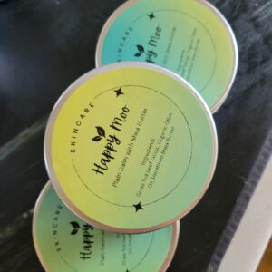 Organic Tallow Skin Balm with Shea Butter and No Essential Oils (Less beefy smell)